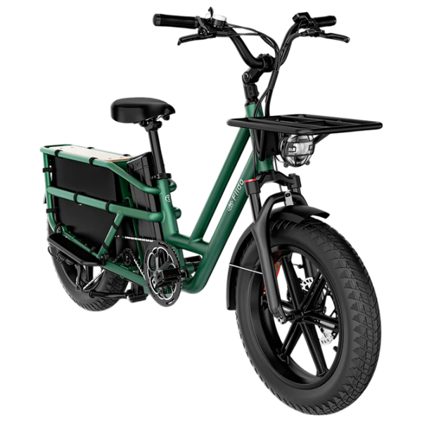 Bicicletă electrică FIIDO T2 Green 20" | 250 W | până la 130 km photo 2