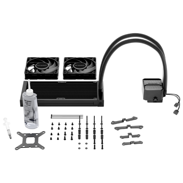 Жидкостное охлаждение Be quiet! Silent Loop 3 240mm Черный  photo 2