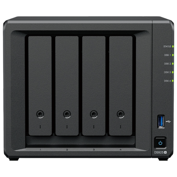 NAS Synology DS925+ Черный  photo 1