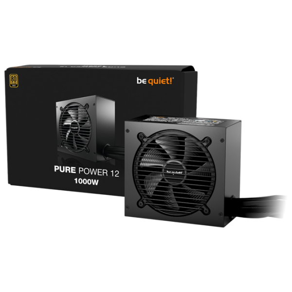 Блок питания Be quiet! PURE POWER 12 80+ Gold 1000 Вт Черный  photo 3