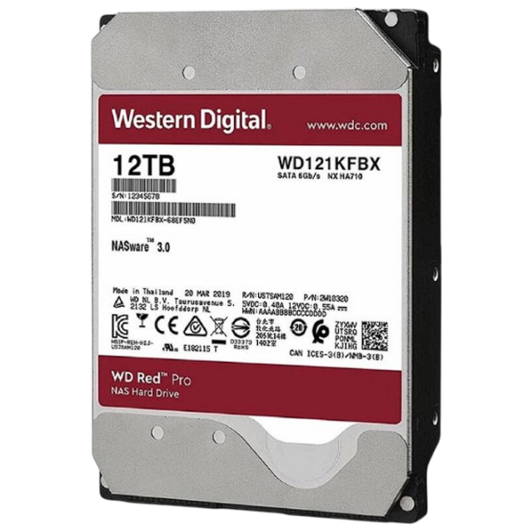 HDD Western Digital Red Pro 3.5'' 12 ТБ  photo 5