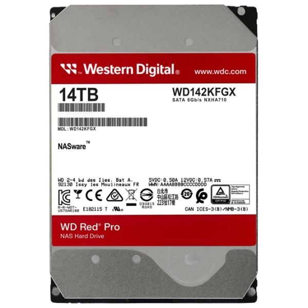 HDD Western Digital Red Pro 3.5'' 14 ТБ  photo 4