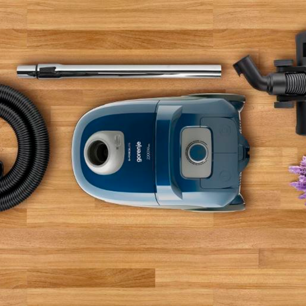 Aspirator Gorenje VC2222GLBU Blue 2200 W | Uscată | Sac | 3 l photo 4