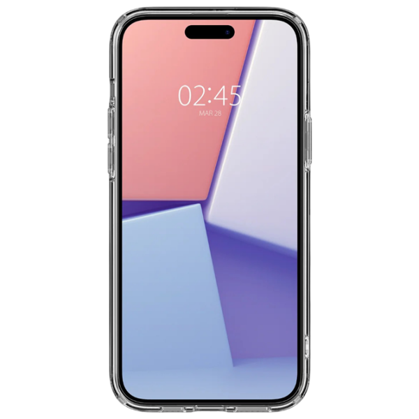 Husă pentru smartphone Apple iPhone 15 (Ultra Hybrid) Matte Transparent Spigen, TPU, Back photo 7