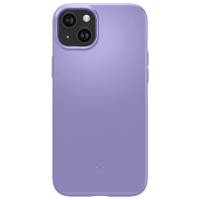 Husă pentru smartphone Apple iPhone 15 (Thin Fit) Iris Purple Spigen, TPU, Back