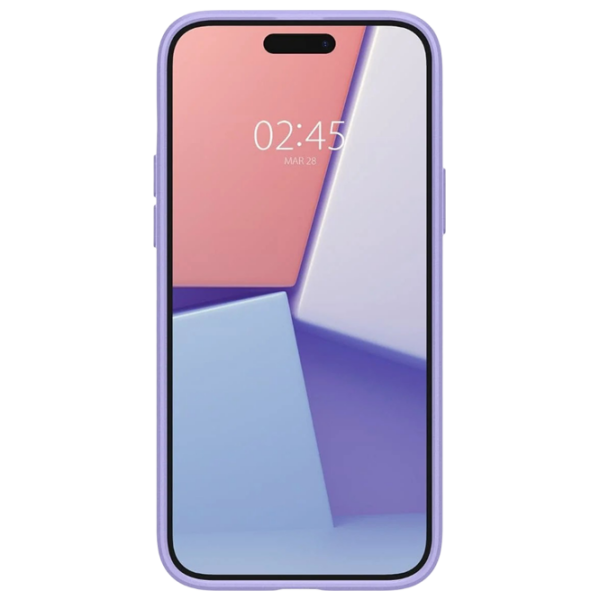 Husă pentru smartphone Apple iPhone 15 (Thin Fit) Iris Purple Spigen, TPU, Back photo 5