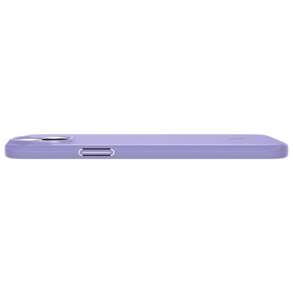 Husă pentru smartphone Apple iPhone 15 (Thin Fit) Iris Purple Spigen, TPU, Back photo 6