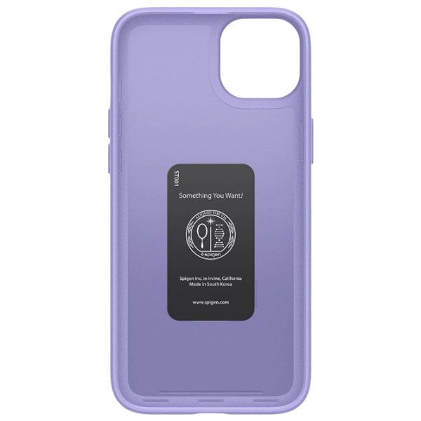 Husă pentru smartphone Apple iPhone 15 (Thin Fit) Iris Purple Spigen, TPU, Back photo 7