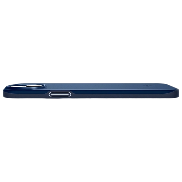 Husă pentru smartphone Apple iPhone 15 (Thin Fit) Matte Blue Spigen, TPU, Back photo 7