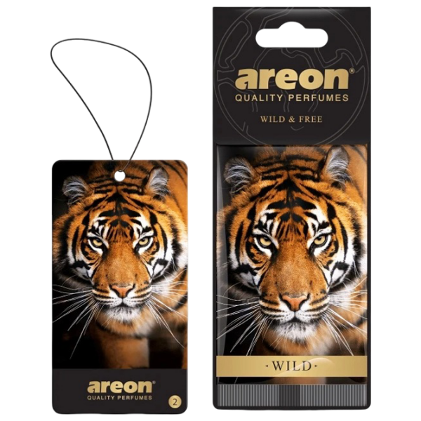Aromatizator auto Areon Wild Black Wild & Free photo 1