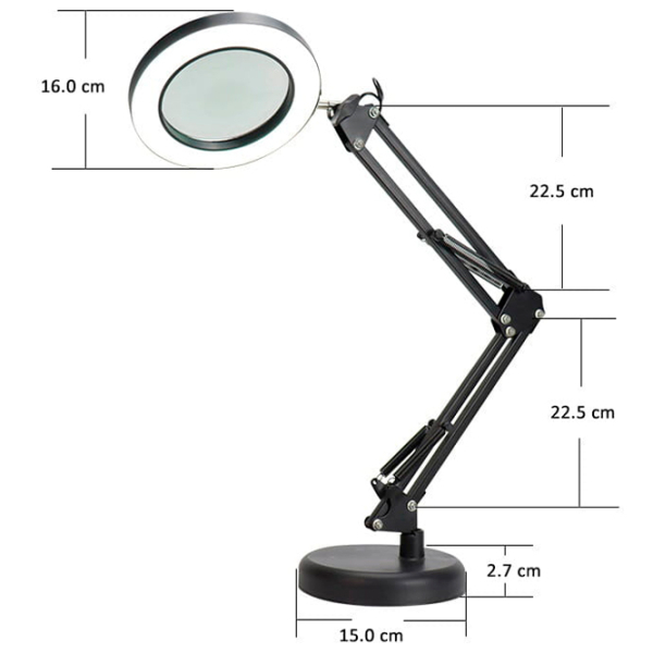 Lampă de masă Platinet PDLD11 Black Rețea photo 4