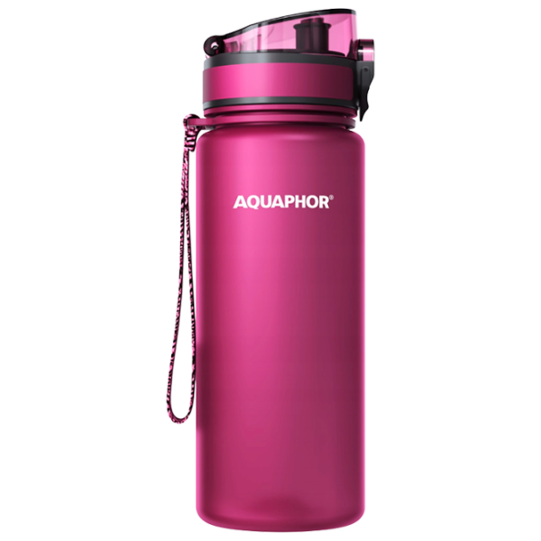 Sticlă pentru apă Aquaphor City Ruby 0.65l photo 1