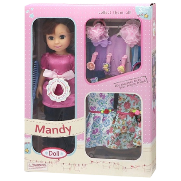 Păpușă Essa Toys Mandy model YM19-4E 3+ photo 1