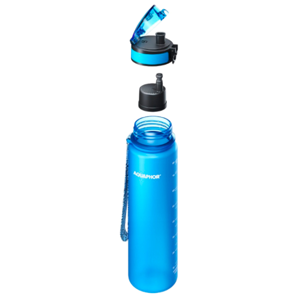 Sticlă pentru apă Aquaphor City Blue 0.8l photo 2