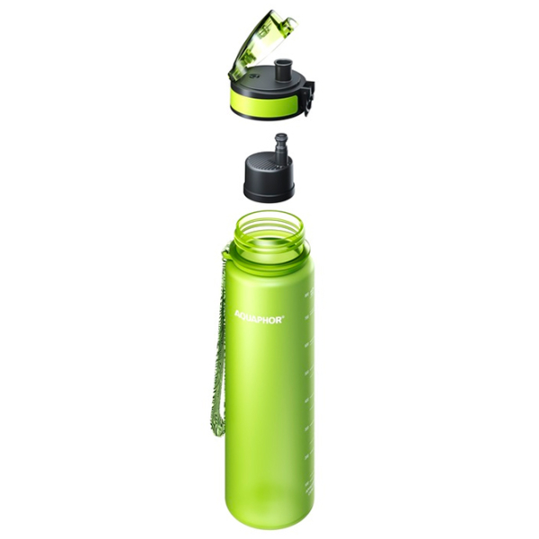 Sticlă pentru apă Aquaphor City Green 0.8l photo 2