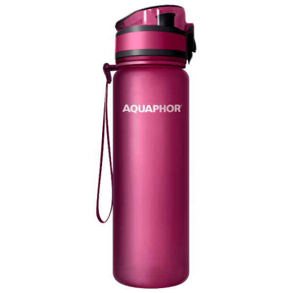 Sticlă pentru apă Aquaphor City Ruby 0.5l photo 1