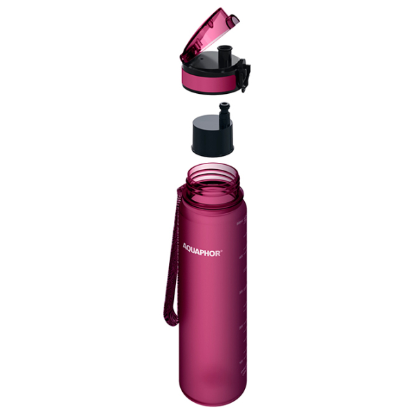Sticlă pentru apă Aquaphor City Ruby 0.5l photo 4