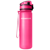 Sticlă pentru apă Aquaphor City Pink 0.5l