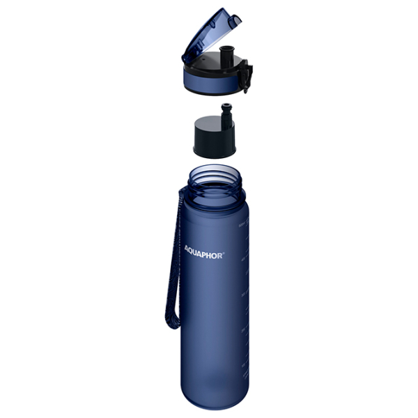 Sticlă pentru apă Aquaphor City Navy 0.5l photo 4