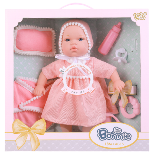 Păpușă Essa Toys Bonnie bebeluș LD77005B  3+ photo 3