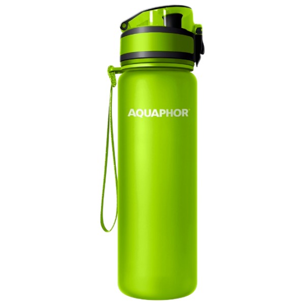 Sticlă pentru apă Aquaphor City Green 0.5l photo 1