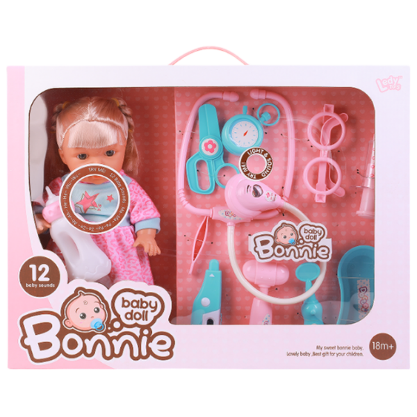 Păpușă Essa Toys Bonnie bebeluș LD9905D-1 3+ photo 1