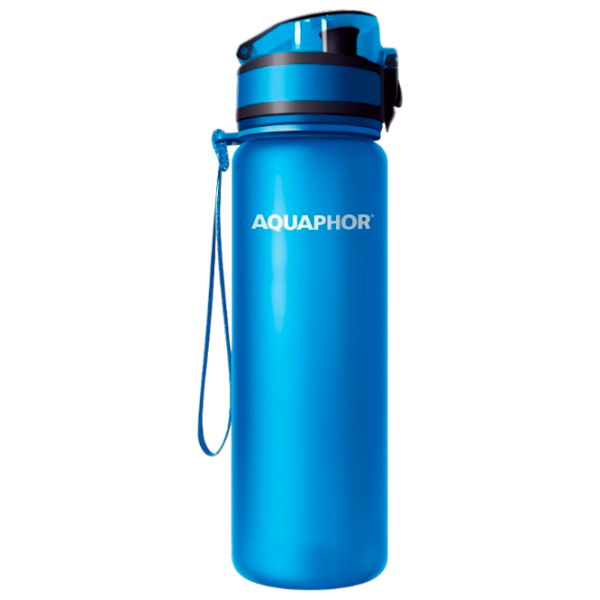 Sticlă pentru apă Aquaphor City Blue 0.5l photo 1