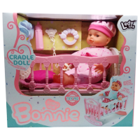 Păpușă Essa Toys Bonnie bebeluș LD69001F 3+