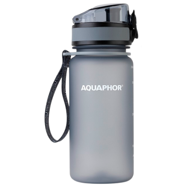 Sticlă pentru apă Aquaphor City Grey 0.35l photo 1