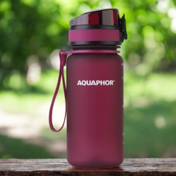 Sticlă pentru apă Aquaphor City Ruby 0.35l photo 4