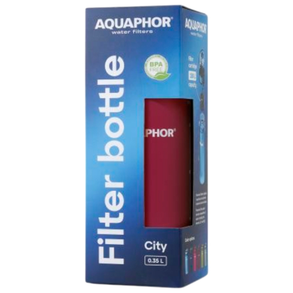 Sticlă pentru apă Aquaphor City Ruby 0.35l photo 5