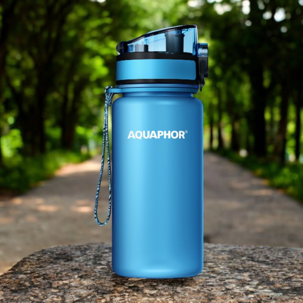Sticlă pentru apă Aquaphor City Blue 0.35l photo 5