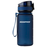 Sticlă pentru apă Aquaphor City Dark Blue 0.35l