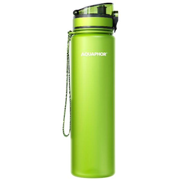 Sticlă pentru apă Aquaphor City Green 1l photo 1