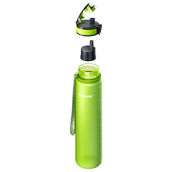 Sticlă pentru apă Aquaphor City Green 1l photo 2