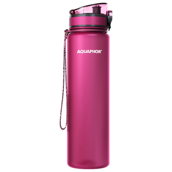 Бутылка для воды Aquaphor City Ruby 1л photo 1