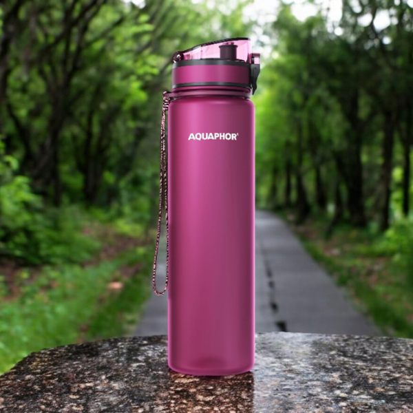 Бутылка для воды Aquaphor City Ruby 1л photo 4
