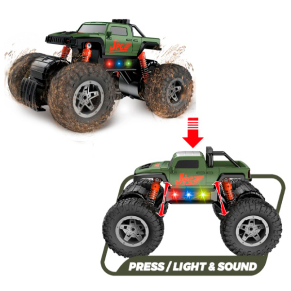 Машинка Wenyi Monster Trucks WY660A
Серый
Зеленый  photo 2
