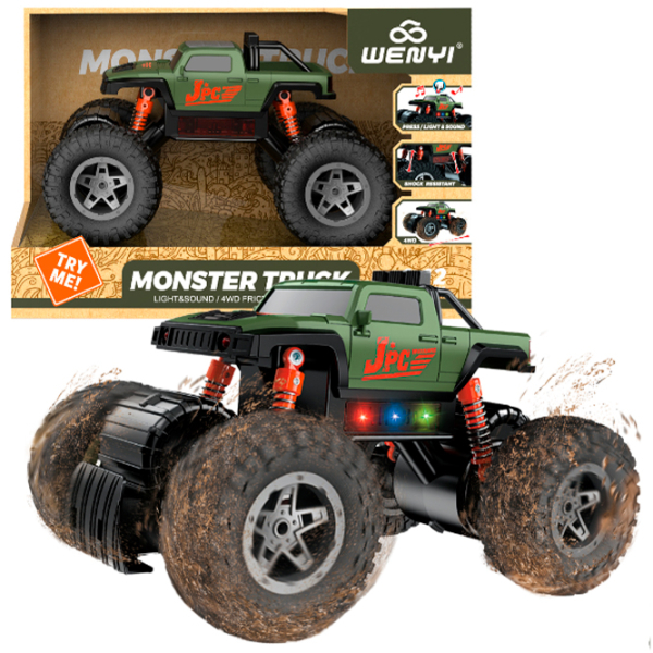 Машинка Wenyi Monster Trucks WY660A
Серый
Зеленый  photo 4