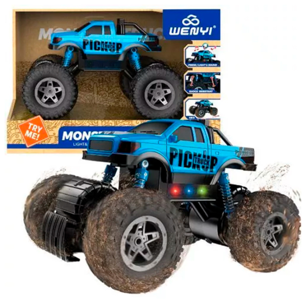 Машинка Wenyi Monster Trucks WY661B
White
Синий  photo 4