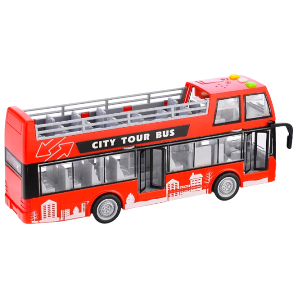 Автобус Wenyi Light & Sound Bus WY916A
Серый
Красный  photo 2