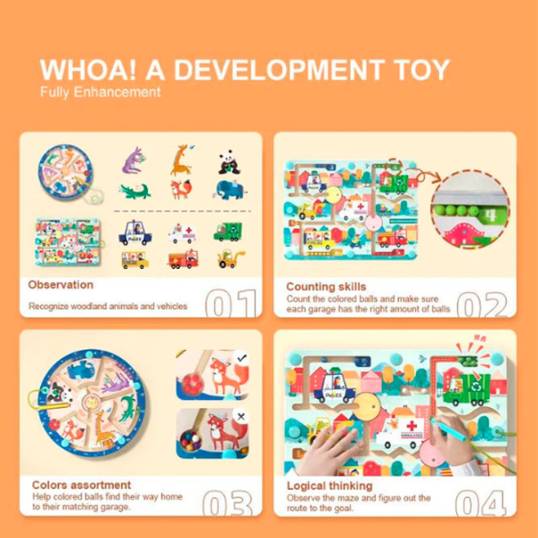 Интерактивная игрушка Mideer MD1154 Разноцветный 1+ photo 4