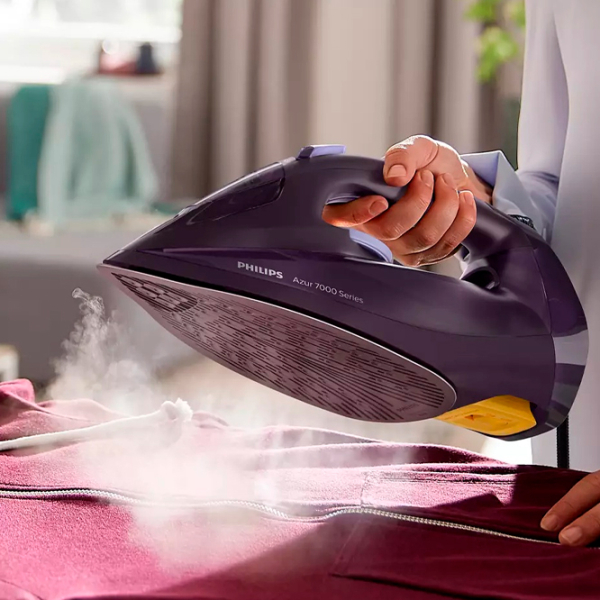 Fier de călcat Philips DST7051/30 Purple 2800 W, 50 g/min, 0.3 l, Ceramică photo 4