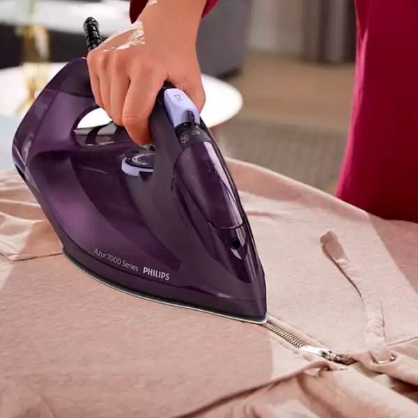 Fier de călcat Philips DST7051/30 Purple 2800 W, 50 g/min, 0.3 l, Ceramică photo 5