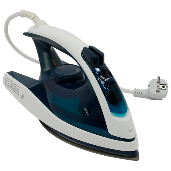 Fier de călcat Panasonic NI-W900CMTW Blue 2400 W, 35 g/min, 0.31 l, Ceramică photo 1