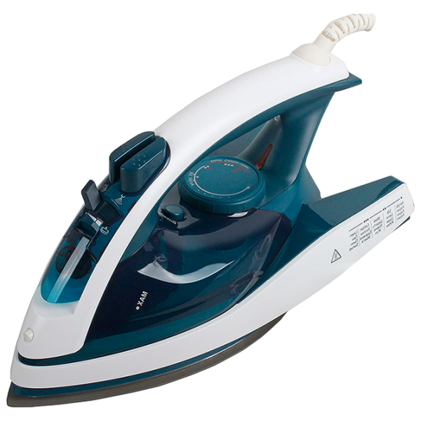 Fier de călcat Panasonic NI-W900CMTW Blue 2400 W, 35 g/min, 0.31 l, Ceramică photo 2