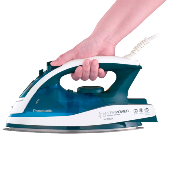 Fier de călcat Panasonic NI-W900CMTW Blue 2400 W, 35 g/min, 0.31 l, Ceramică photo 4