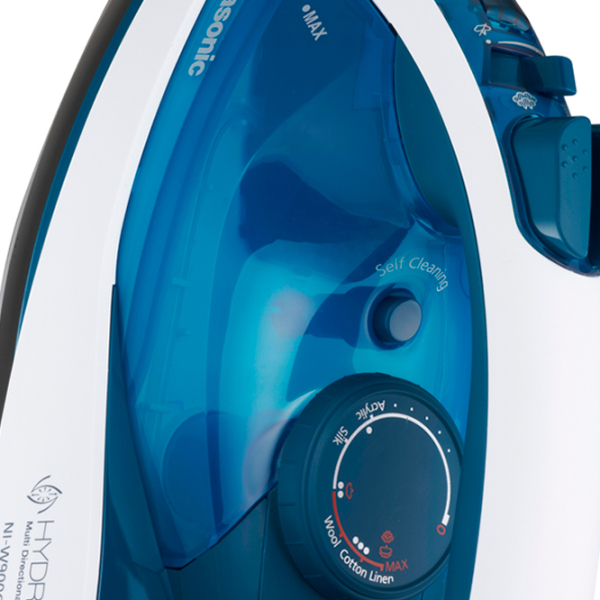 Fier de călcat Panasonic NI-W900CMTW Blue 2400 W, 35 g/min, 0.31 l, Ceramică photo 6