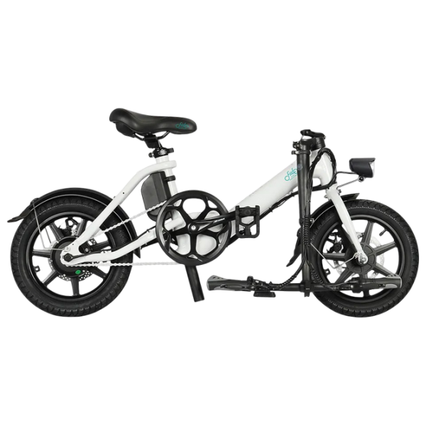 Bicicletă electrică FIIDO D3 Pro White 14" | 250 W | până la 60 km photo 3