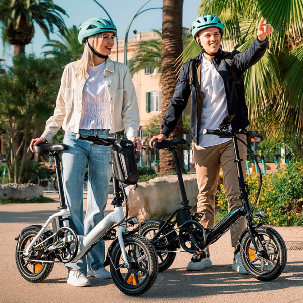Bicicletă electrică FIIDO D3 Pro White 14" | 250 W | până la 60 km photo 7